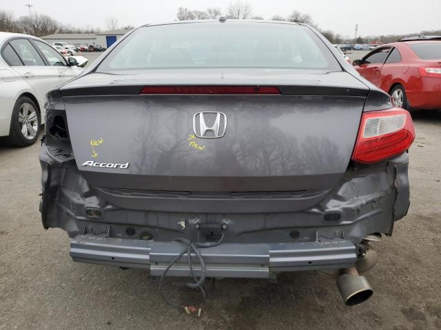 1HGCT1B80FA010190 - 2015 HONDA ACCORD EXL GRAY photo 6