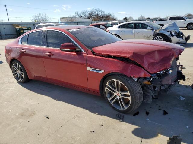 SAJAJ4BV4HA968661 - 2017 JAGUAR XE PREMIUM RED photo 4