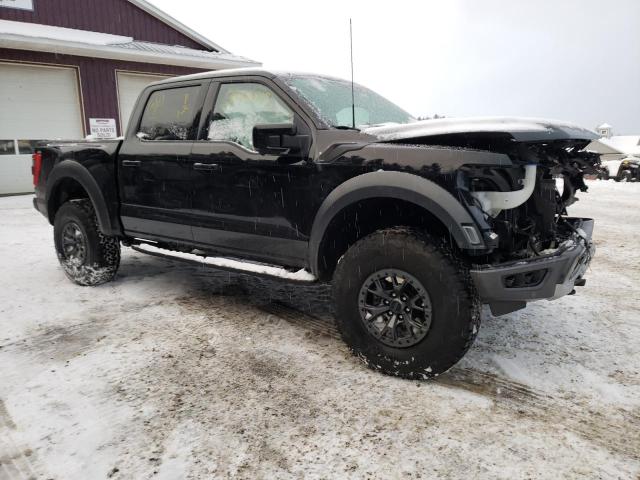 1FTFW1RG5NFA07531 - 2022 FORD F150 RAPTOR BLACK photo 4