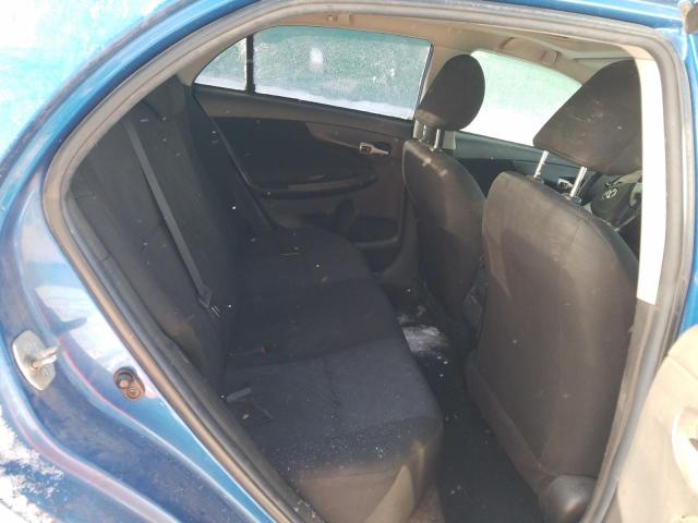 2T1BU4EE8AC347950 - 2010 TOYOTA COROLLA BASE BLUE photo 10