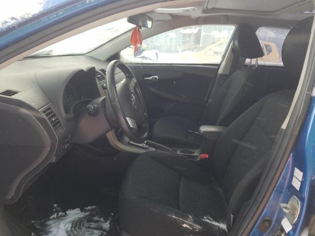 2T1BU4EE8AC347950 - 2010 TOYOTA COROLLA BASE BLUE photo 7
