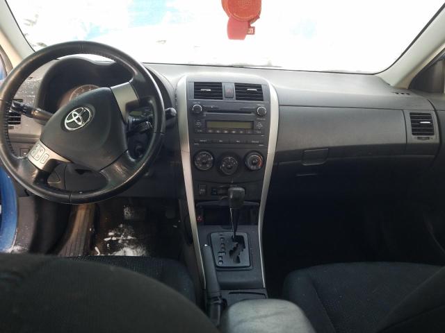 2T1BU4EE8AC347950 - 2010 TOYOTA COROLLA BASE BLUE photo 8