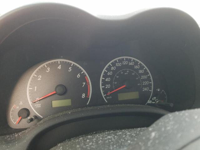 2T1BU4EE8AC347950 - 2010 TOYOTA COROLLA BASE BLUE photo 9