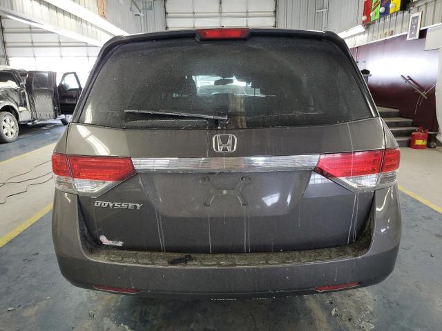 5FNRL5H65GB145471 - 2016 HONDA ODYSSEY EXL SILVER photo 6