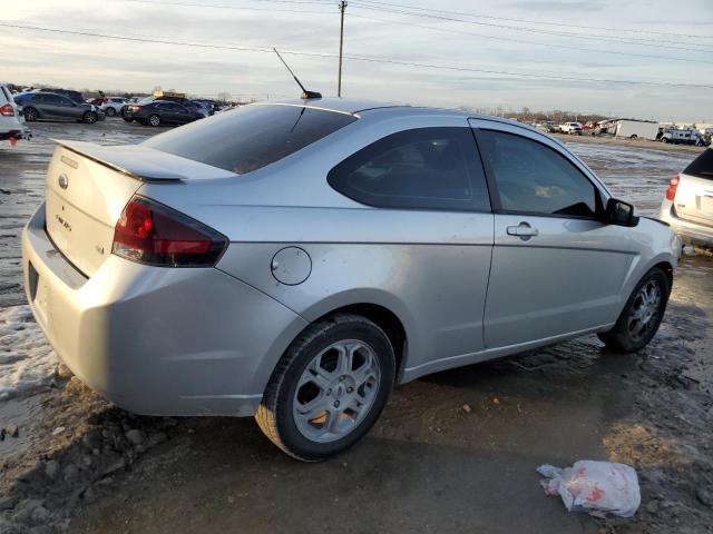 1FAHP32N09W158301 - 2009 FORD FOCUS SE SILVER photo 3