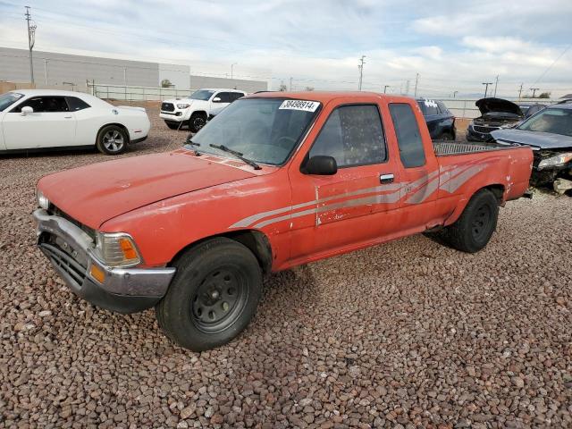 JT4VN93G9L5016158 - 1990 TOYOTA PICKUP 1/2 TON EXTRA LONG WHEELBASE SR5 RED photo 1