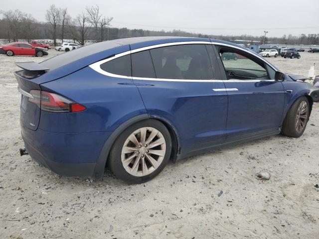 5YJXCDE25HF045651 - 2017 TESLA MODEL X BLUE photo 3