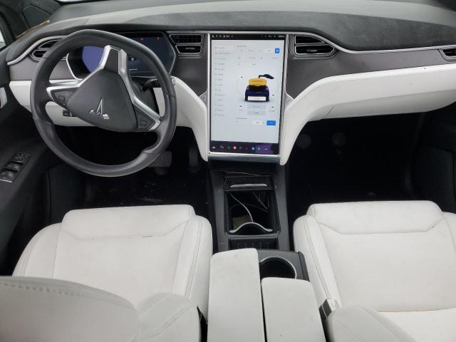 5YJXCDE25HF045651 - 2017 TESLA MODEL X BLUE photo 8