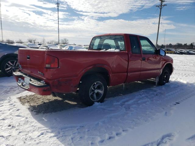 1GCCS1942WK122472 - 1998 CHEVROLET S TRUCK S10 RED photo 3