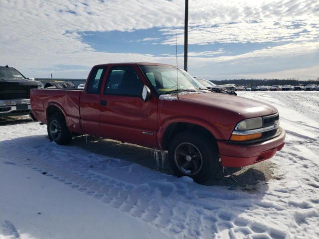 1GCCS1942WK122472 - 1998 CHEVROLET S TRUCK S10 RED photo 4