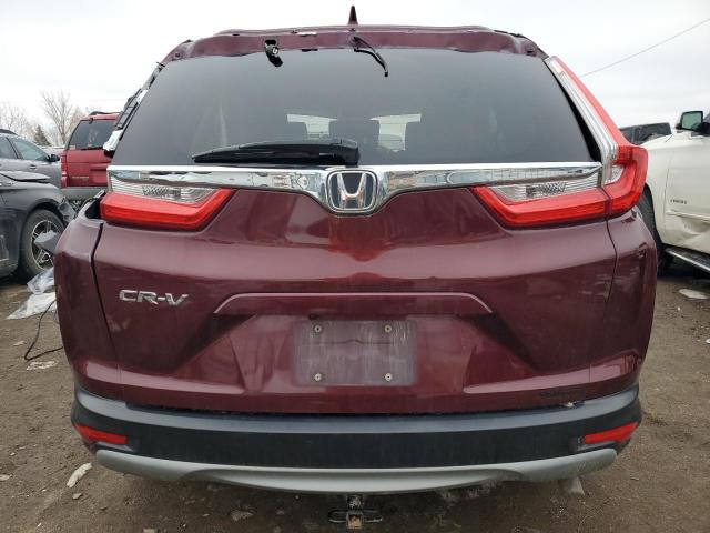 7FARW1H54HE014108 - 2017 HONDA CR-V EX BURGUNDY photo 6