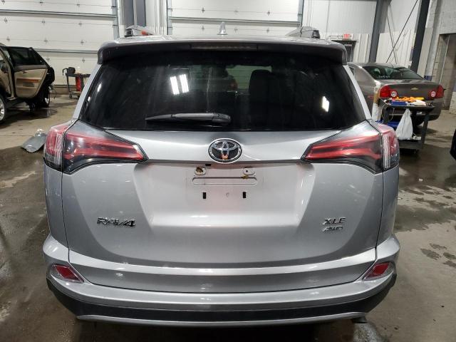 2T3RFREV4HW600932 - 2017 TOYOTA RAV4 XLE SILVER photo 6