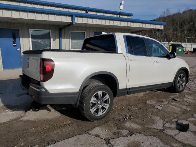 5FPYK3F53JB004927 - 2018 HONDA RIDGELINE RTL WHITE photo 3