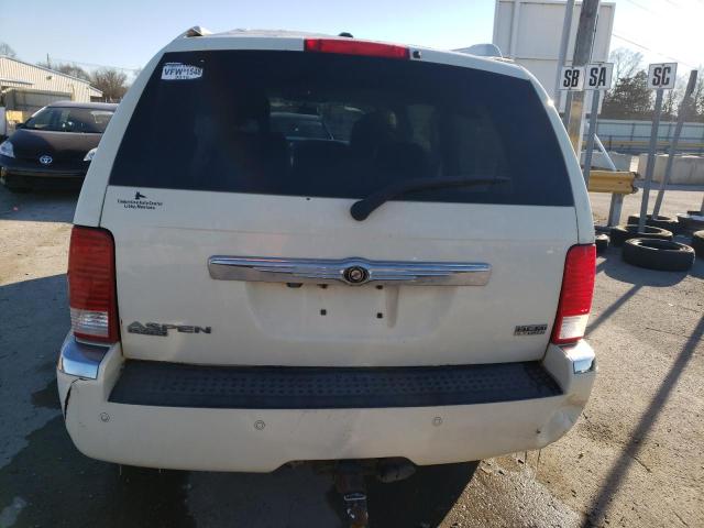 1A8HW58218F140581 - 2008 CHRYSLER ASPEN LIMITED WHITE photo 6