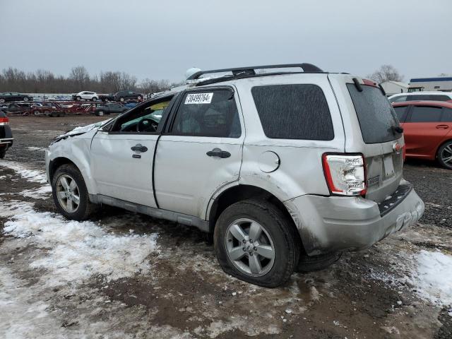 1FMCU03G59KB29519 - 2009 FORD ESCAPE XLT SILVER photo 2