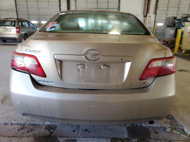 4T1BE46K67U172235 - 2007 TOYOTA CAMRY CE TAN photo 6