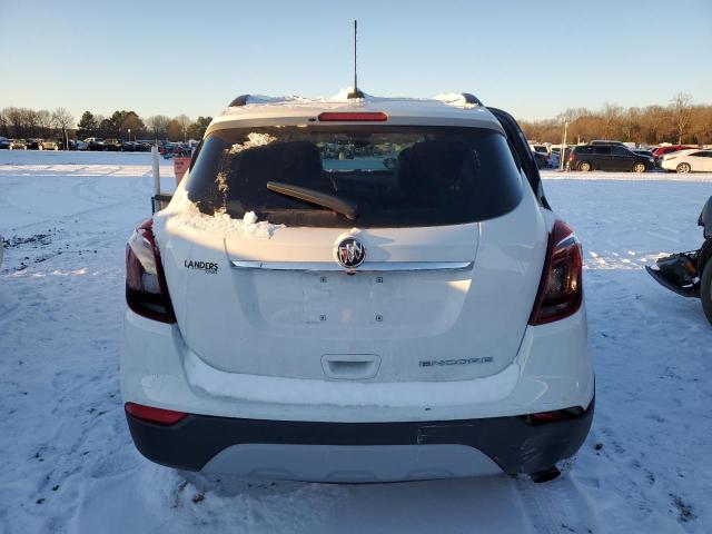 LRBCJASB9KY000693 - 2019 BUICK ENCORE PREFERRED WHITE photo 6