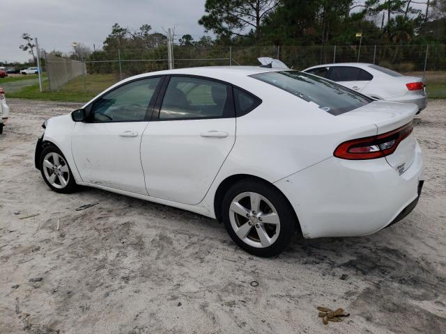 1C3CDFBB3GD766976 - 2016 DODGE DART SXT WHITE photo 2