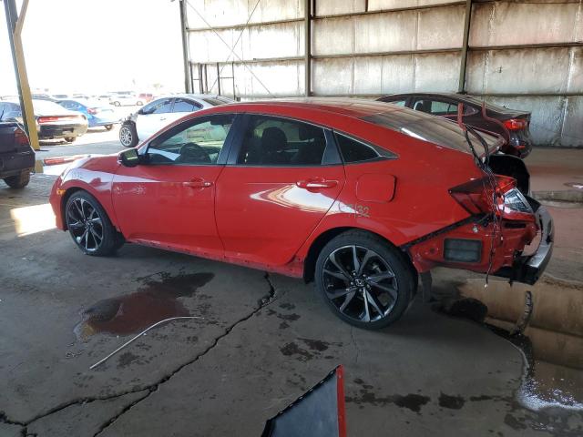2HGFC2F86KH512288 - 2019 HONDA CIVIC SPORT 红色 照片 2