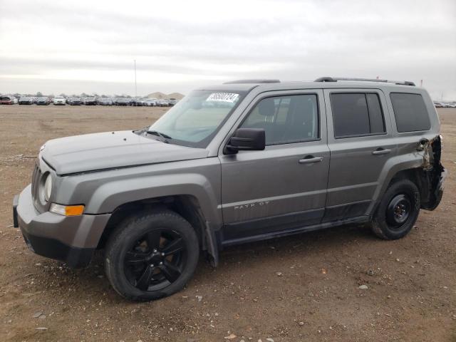 1C4NJRFB6DD180888 - 2013 JEEP PATRIOT LATITUDE GRAY photo 1