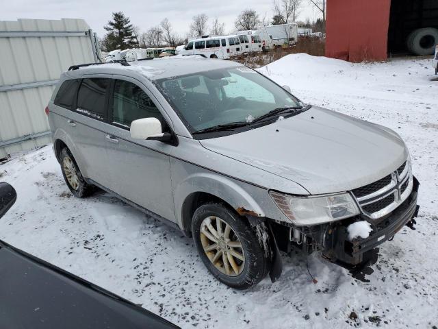 3C4PDDBG7DT549174 - 2013 DODGE JOURNEY SXT SILVER photo 4