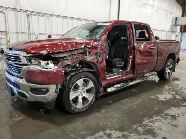 1C6SRFRT5NN421471 - 2022 RAM 1500 LARAMIE MAROON photo 1