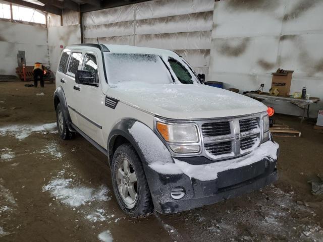 1D8GU28K07W728348 - 2007 DODGE NITRO SXT WHITE photo 4