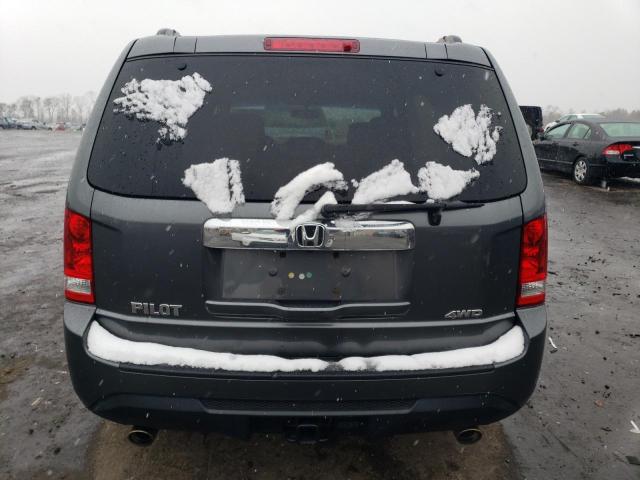 5FNYF4H57CB078273 - 2012 HONDA PILOT EXL GRAY photo 6