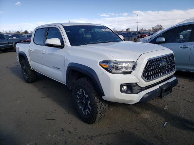 3TMCZ5AN1JM166200 - 2018 TOYOTA TACOMA DOUBLE CAB SILVER photo 4