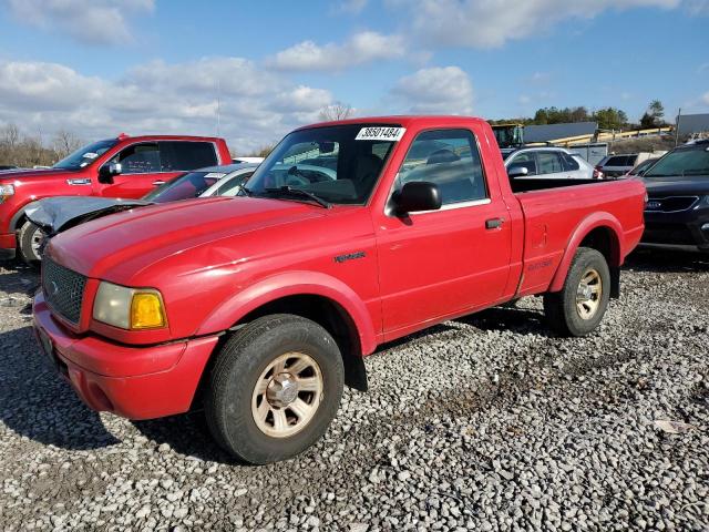 1FTYR10U71PB51119 - 2001 FORD RANGER RED photo 1