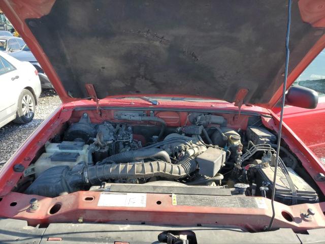 1FTYR10U71PB51119 - 2001 FORD RANGER RED photo 11