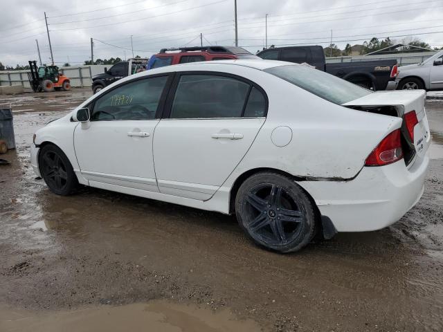 1HGFA16546L145728 - 2006 HONDA CIVIC LX WHITE photo 2