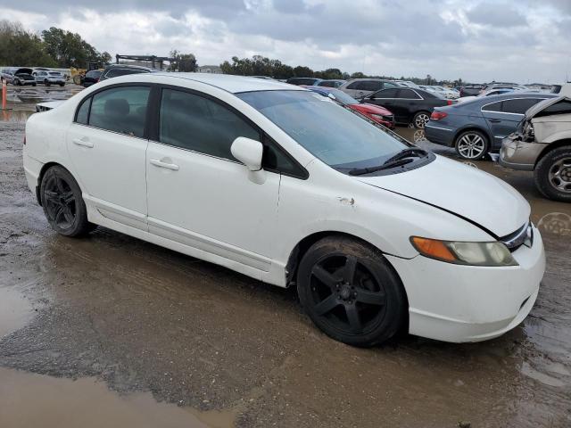 1HGFA16546L145728 - 2006 HONDA CIVIC LX WHITE photo 4