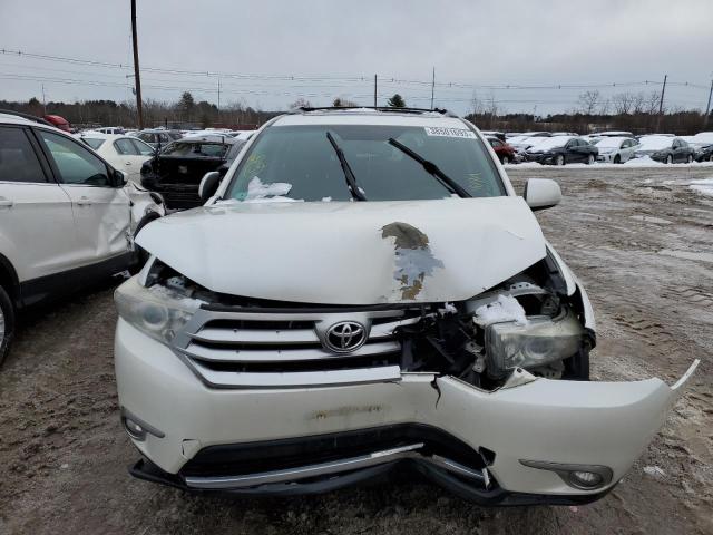 5TDBK3EH4CS154795 - 2012 TOYOTA HIGHLANDER BASE Blanc photo 5