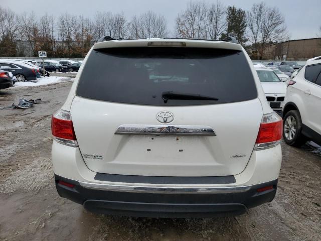 5TDBK3EH4CS154795 - 2012 TOYOTA HIGHLANDER BASE WHITE photo 6