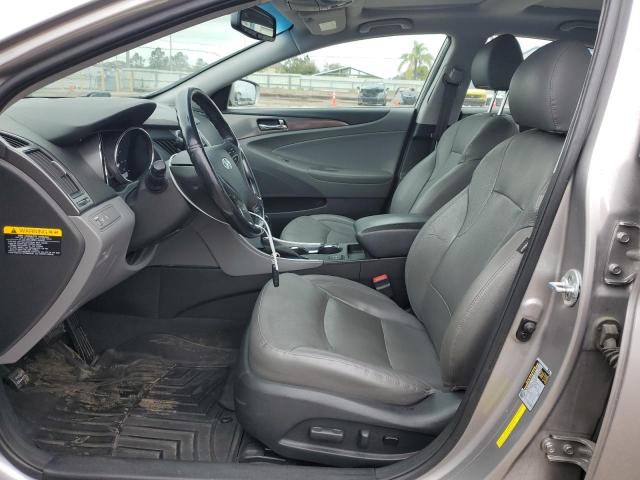 KMHEC4A49EA105865 - 2014 HYUNDAI SONATA HYBRID SILVER photo 7