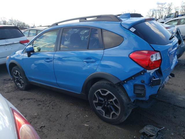 JF2GPADCXG8297909 - 2016 SUBARU CROSSTREK PREMIUM 蓝色 照片 2