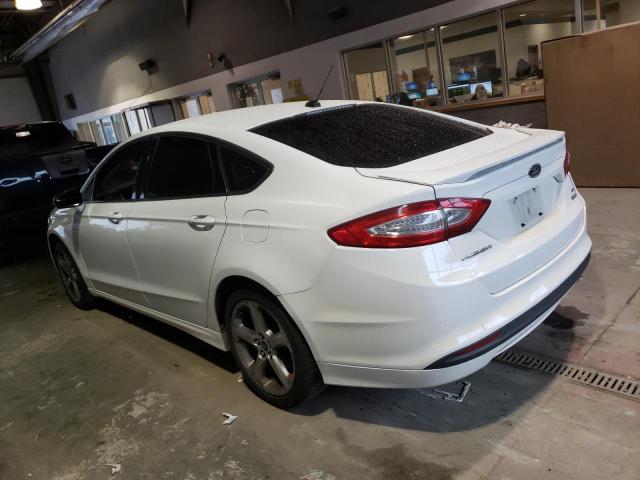 3FA6P0HD7ER342880 - 2014 FORD FUSION SE WHITE photo 2