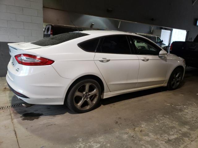 3FA6P0HD7ER342880 - 2014 FORD FUSION SE WHITE photo 3