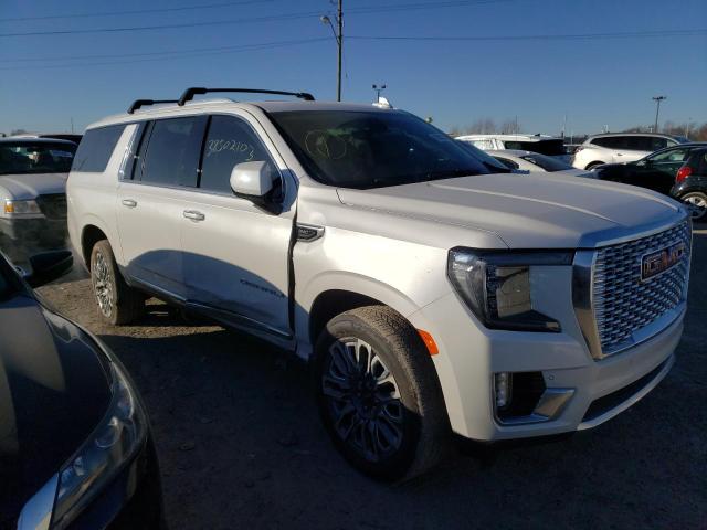 1GKS2JKL9MR160366 - 2021 GMC YUKON XL DENALI WHITE photo 4