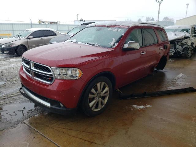 1D4RE4GG7BC699067 - 2011 DODGE DURANGO CREW RED photo 1