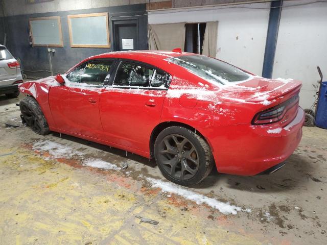 2C3CDXHG6FH866421 - 2015 DODGE CHARGER SXT RED photo 2