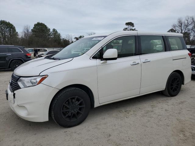 JN8AE2KP5E9103238 - 2014 NISSAN QUEST S WHITE photo 1