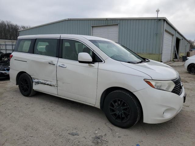 JN8AE2KP5E9103238 - 2014 NISSAN QUEST S WHITE photo 4