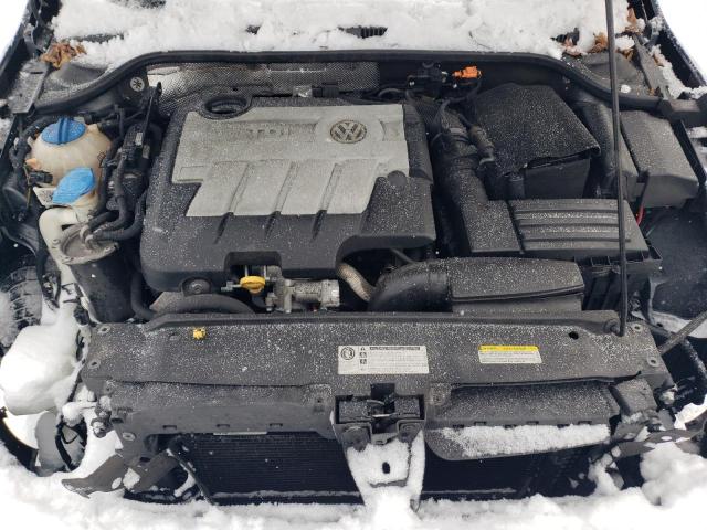 3VWLL7AJ6EM438771 - 2014 VOLKSWAGEN JETTA TDI GRAY photo 11