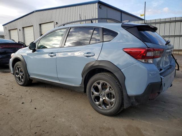 JF2GTHSC7MH685411 - 2021 SUBARU CROSSTREK SPORT BLUE photo 2