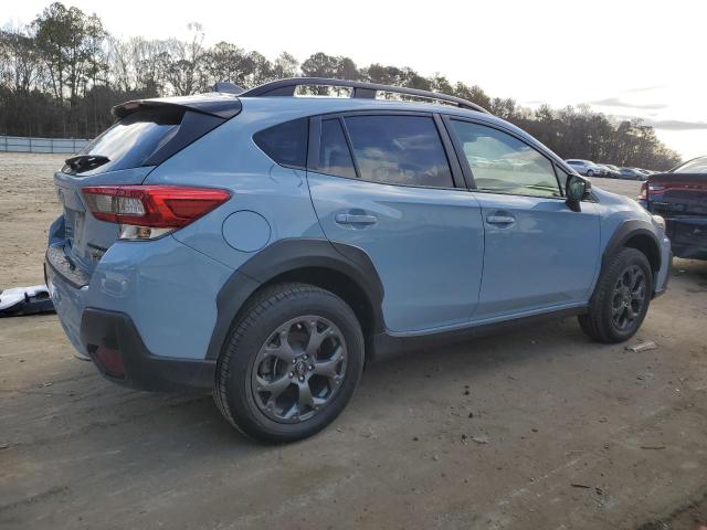 JF2GTHSC7MH685411 - 2021 SUBARU CROSSTREK SPORT BLUE photo 3