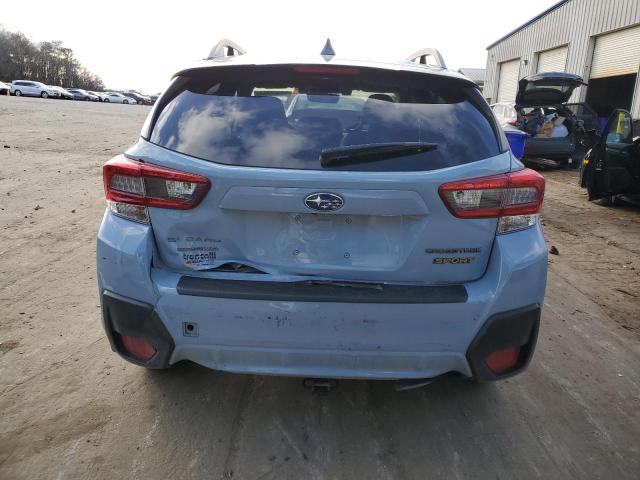 JF2GTHSC7MH685411 - 2021 SUBARU CROSSTREK SPORT BLUE photo 6