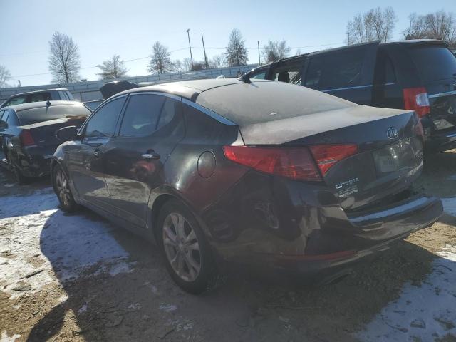 5XXGN4A72DG109874 - 2013 KIA OPTIMA EX PURPLE photo 2