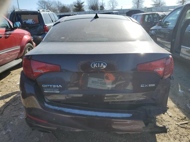 5XXGN4A72DG109874 - 2013 KIA OPTIMA EX PURPLE photo 6